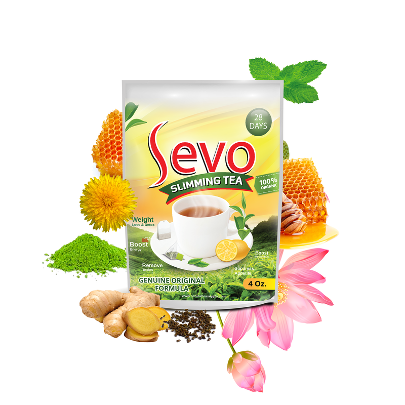 1 Case (12 Bags of 28 Days) Sevo Weight Loss Tea